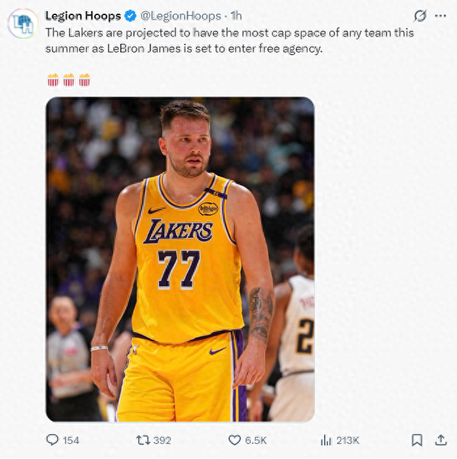 kaiyun体育app-湖人今夏将猛追字母！有顶薪空间可签换里夫斯：为詹皇离队做准备|东契奇|詹姆斯|勒布朗·詹姆斯|扬尼斯|奥斯汀·里夫斯_新浪体育_新浪新闻