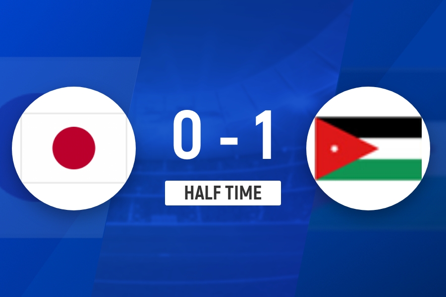 Kaiyun APP-半场-日本U23队暂0-1约旦 日本U23本届亚洲杯0失球纪录告终